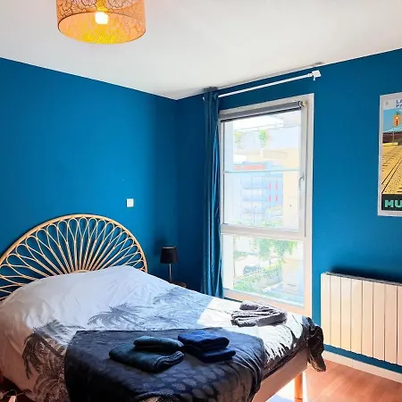 Oceanic - Elegant Et Douillet Entierement Equipe Appartement Mulhouse